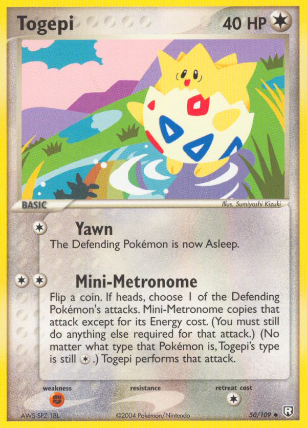 Togepi (50/109) [EX: Team Rocket Returns] Pokémon