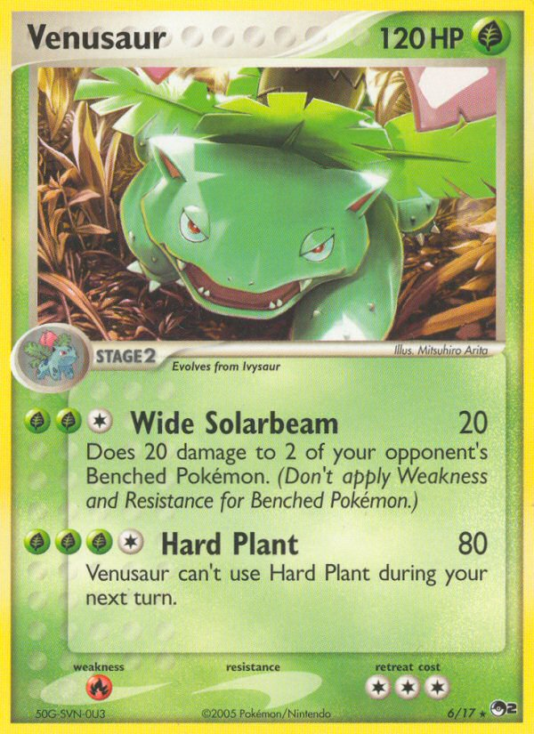 Venusaur (6/17) [POP Series 2] Pokémon