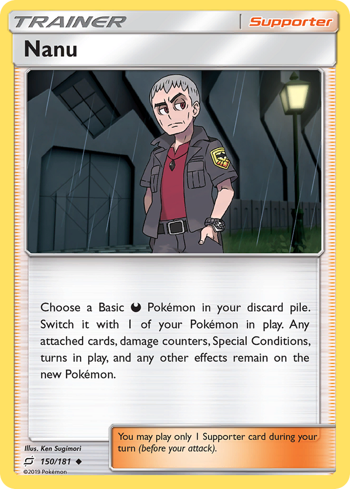 Nanu (150/181) [Sun & Moon: Team Up] Pokémon