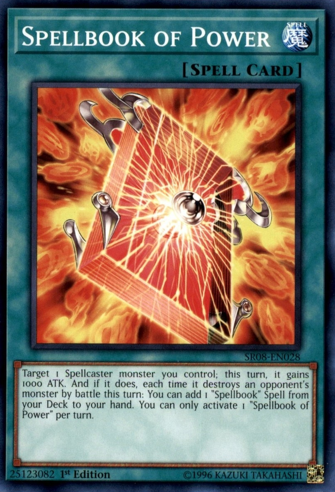 Spellbook of Power [SR08-EN028] Common Yu-Gi-Oh!
