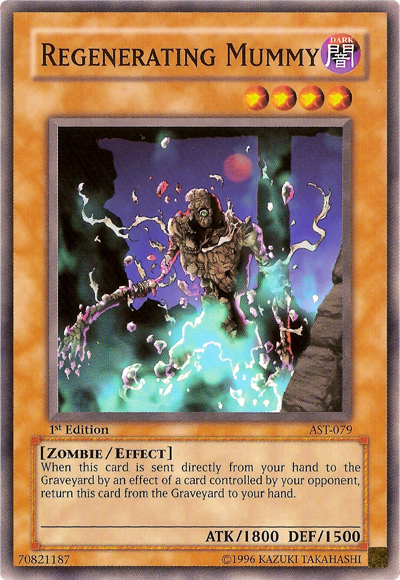 Regenerating Mummy [AST-079] Common Yu-Gi-Oh!