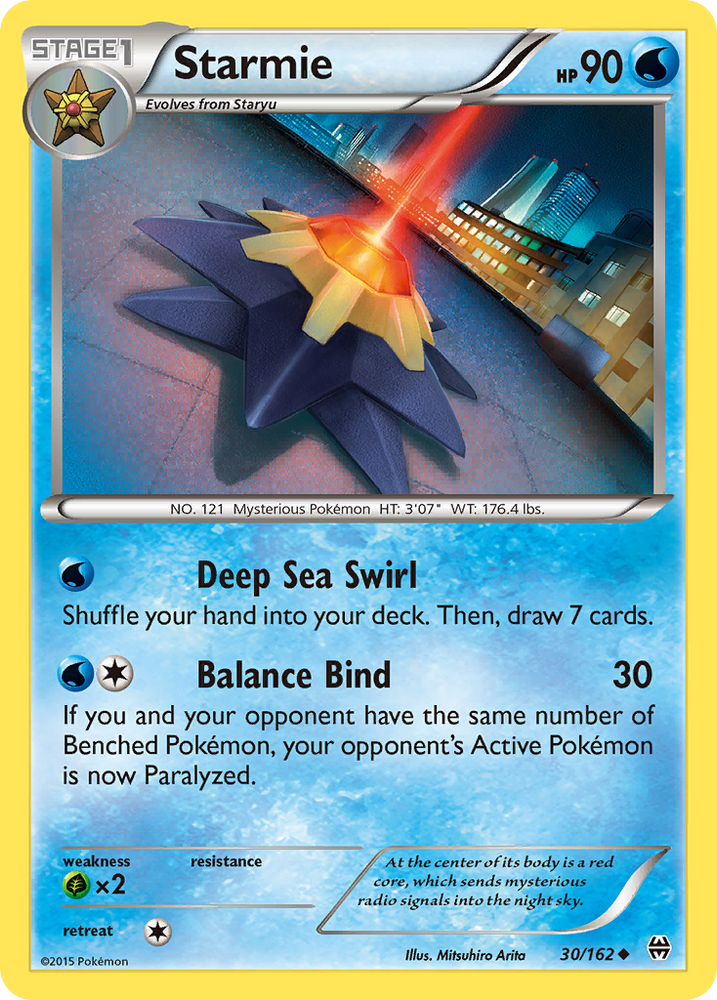Starmie (30/162) [XY: BREAKthrough] Pokémon