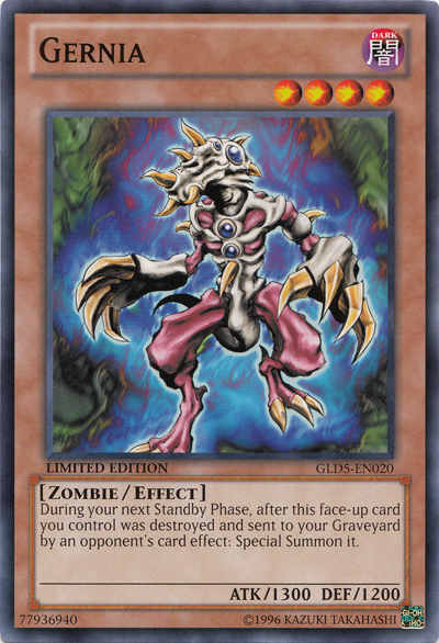 Gernia [GLD5-EN020] Common Yu-Gi-Oh!