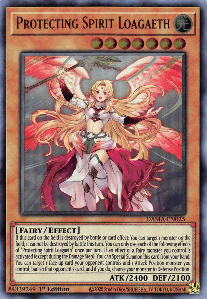 Protecting Spirit Loagaeth [DAMA-EN025] Starlight Rare Yu-Gi-Oh!