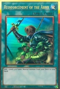 Reinforcement of the Army [MAGO-EN046] Gold Rare Yu-Gi-Oh!