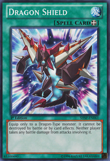 Dragon Shield [SHSP-EN061] Common Yu-Gi-Oh!