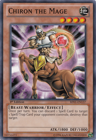 Chiron the Mage [BP01-EN137] Common Yu-Gi-Oh!