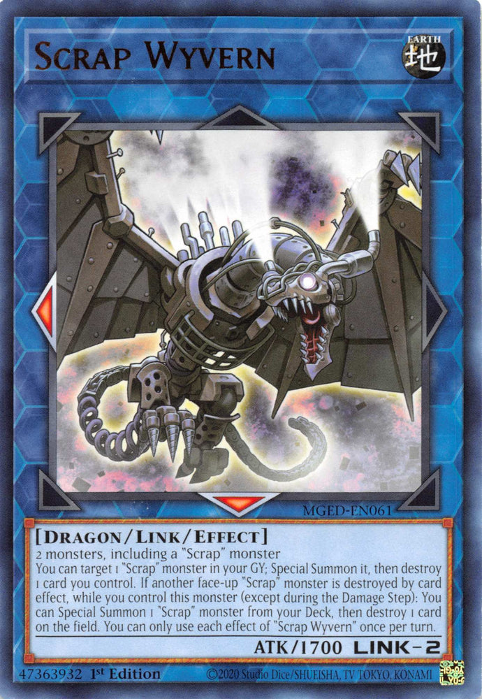 Scrap Wyvern [MGED-EN061] Rare Yu-Gi-Oh!