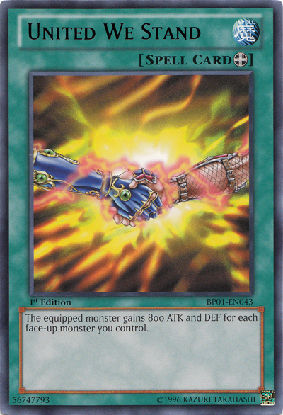 United We Stand [BP01-EN043] Rare Yu-Gi-Oh!