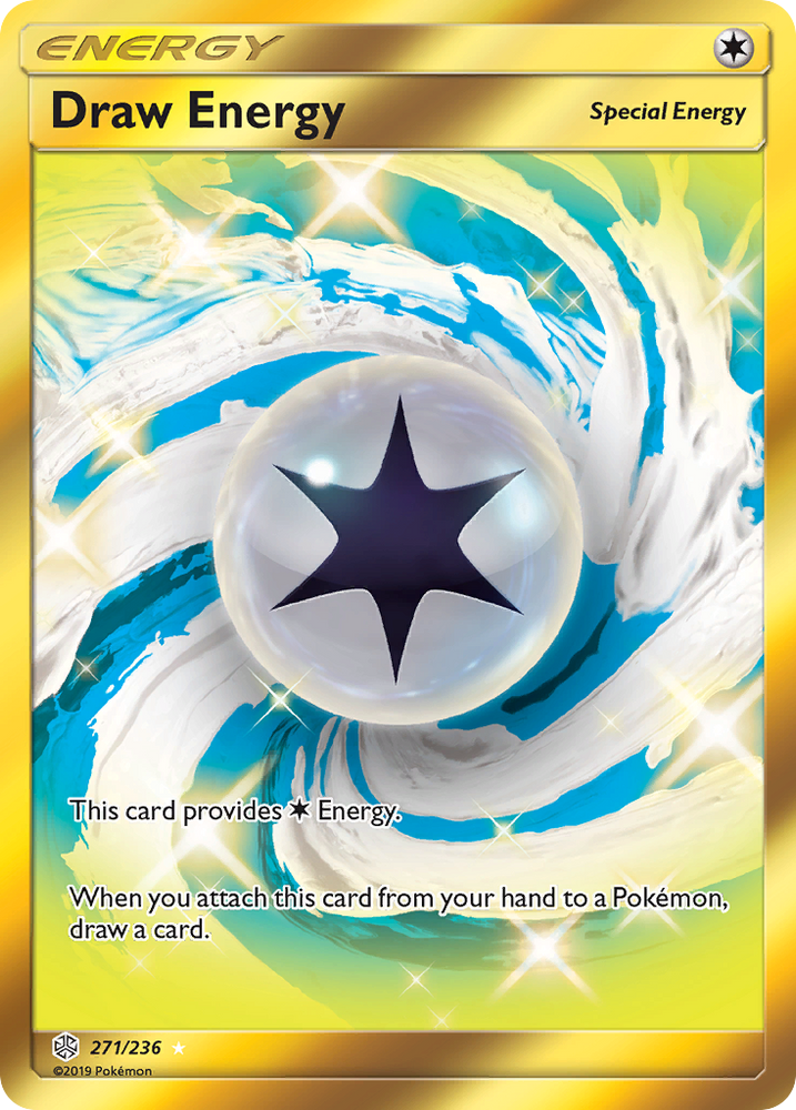 Draw Energy (271/236) [Sun & Moon: Cosmic Eclipse] Pokémon