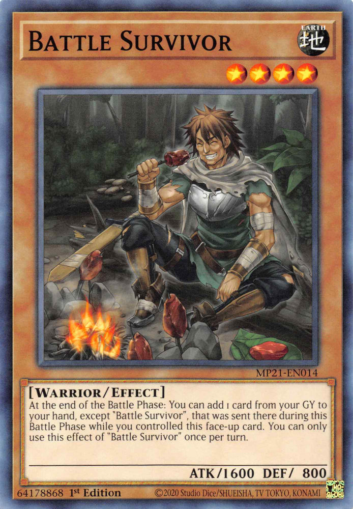 Battle Survivor [MP21-EN014] Common Yu-Gi-Oh!
