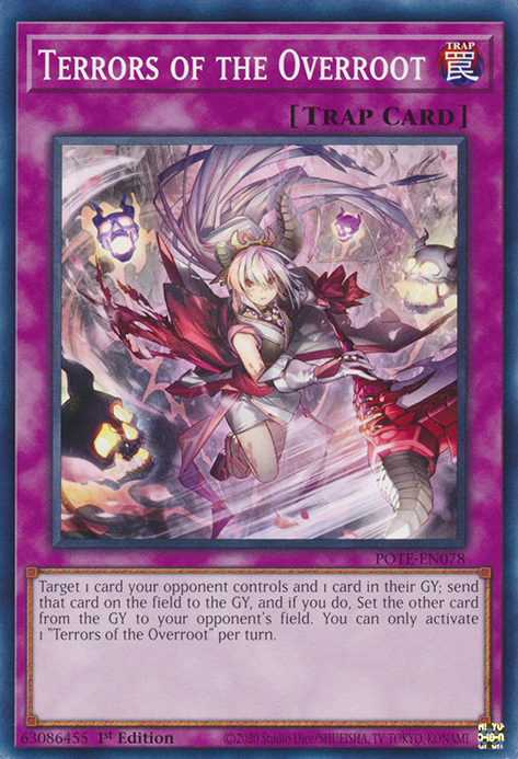 Terrors of the Overroot [POTE-EN078] Common Yu-Gi-Oh!