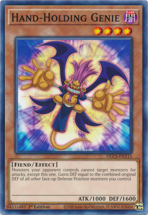 Hand-Holding Genie [DLCS-EN115] Common Yu-Gi-Oh!