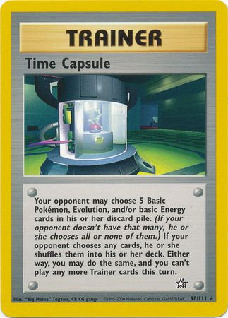 Time Capsule (90/111) [Neo Genesis Unlimited] Pokémon