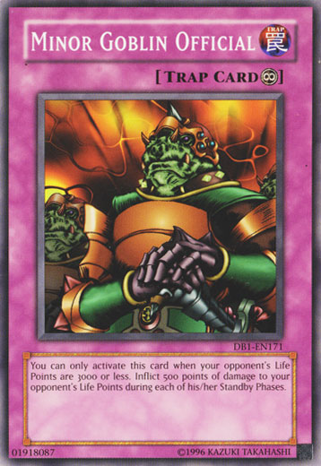 Minor Goblin Official [DB1-EN171] Common Yu-Gi-Oh!