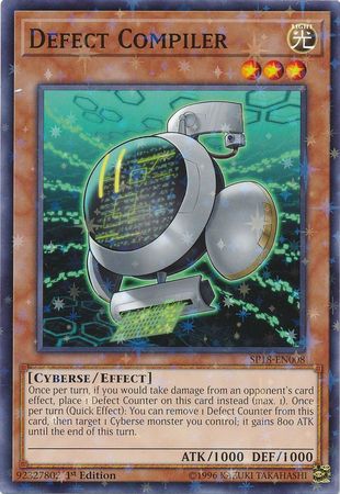 Defect Compiler [SP18-EN008] Starfoil Rare Yu-Gi-Oh!