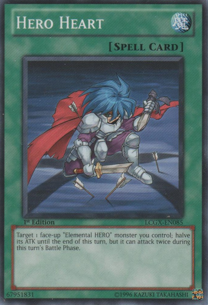Hero Heart [LCGX-EN085] Common Yu-Gi-Oh!