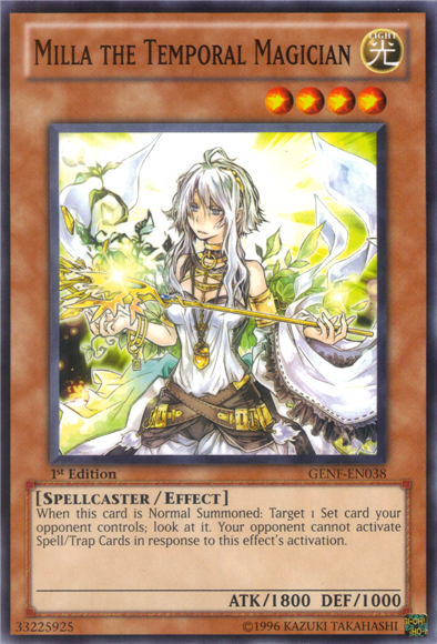 Milla the Temporal Magician [GENF-EN038] Common Yu-Gi-Oh!