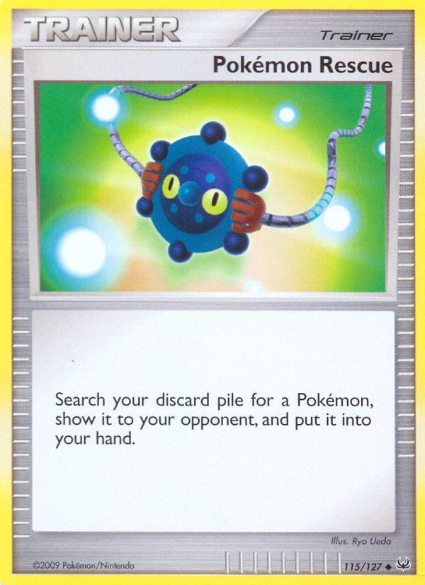 Pokemon Rescue (115/127) [Platinum: Base Set] Pokémon