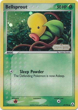 Bellsprout (49/92) (Stamped) [EX: Legend Maker] Pokémon