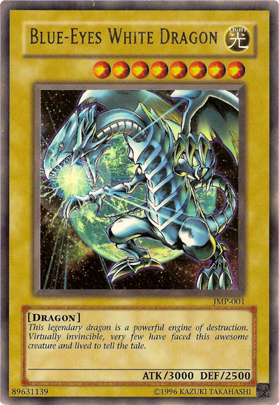 Blue-Eyes White Dragon [JMP-001] Ultra Rare Yu-Gi-Oh!