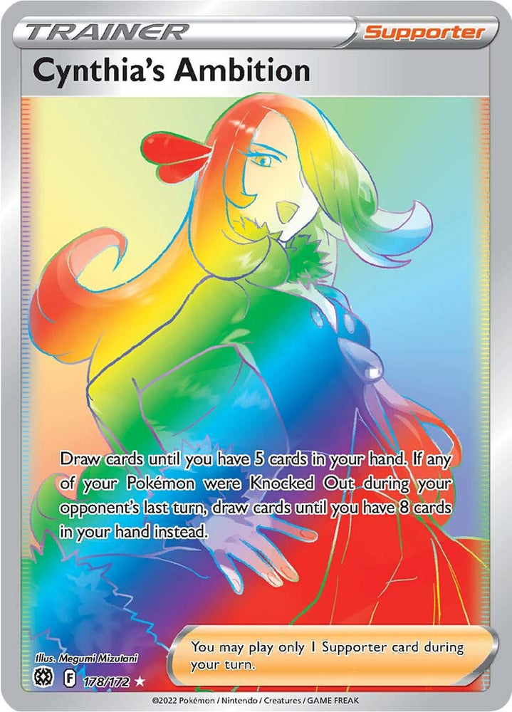 Cynthia's Ambition (178/172) [Sword & Shield: Brilliant Stars] Pokémon