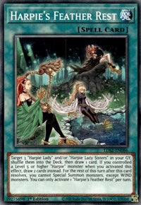 Harpie's Feather Rest [LDS2-EN086] Common Yu-Gi-Oh!
