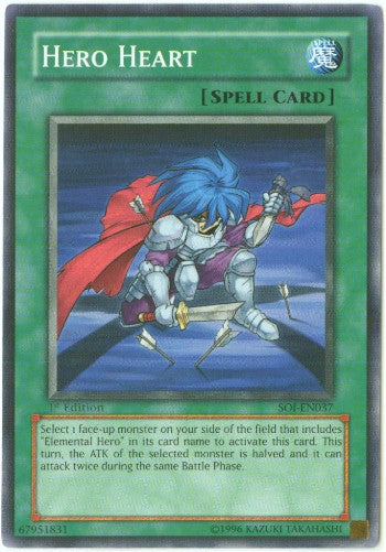 Hero Heart [SOI-EN037] Common Yu-Gi-Oh!