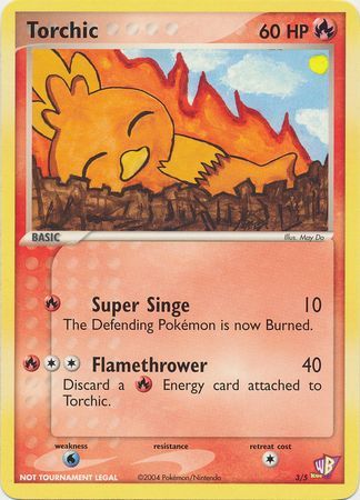 Torchic (3/5) [Kids WB Promos] Pokémon