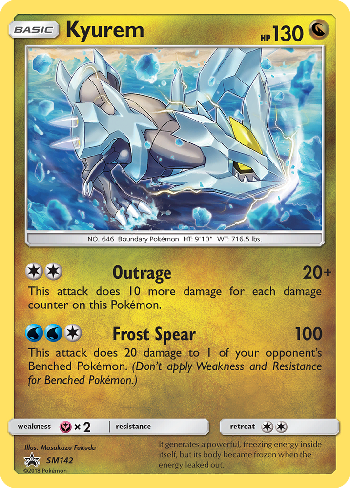 Kyurem (SM142) [Sun & Moon: Black Star Promos] Pokémon