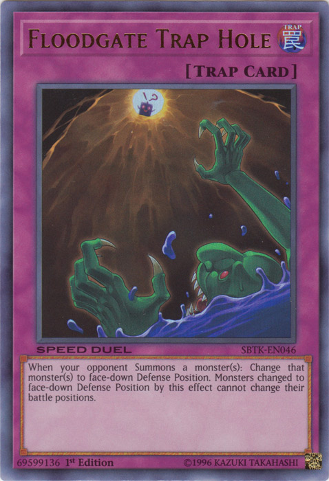 Floodgate Trap Hole [SBTK-EN046] Ultra Rare Yu-Gi-Oh!