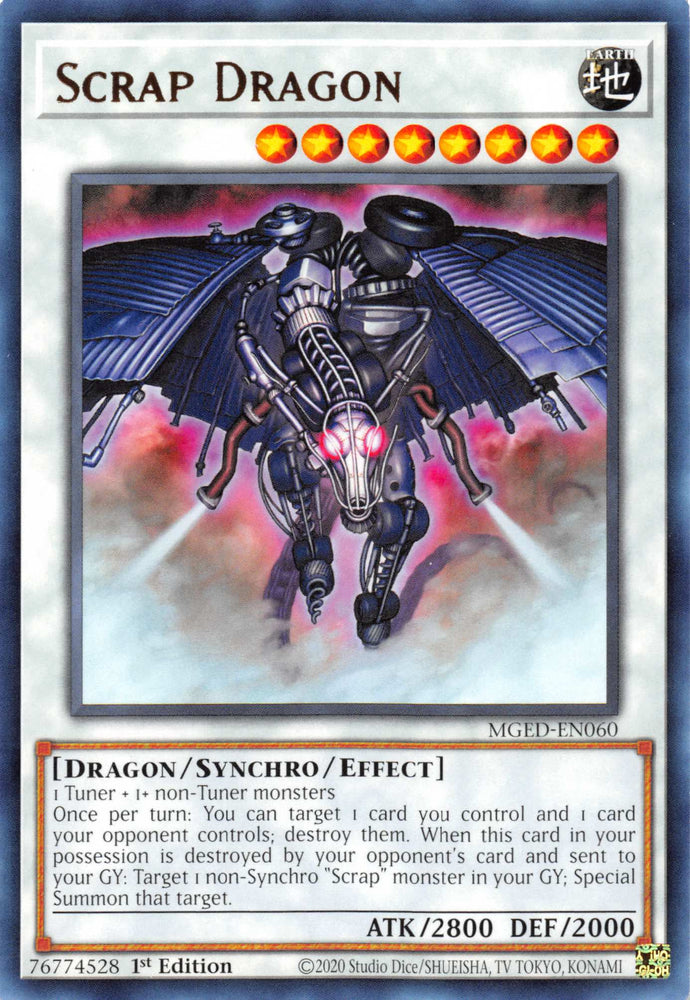 Scrap Dragon [MGED-EN060] Rare Yu-Gi-Oh!