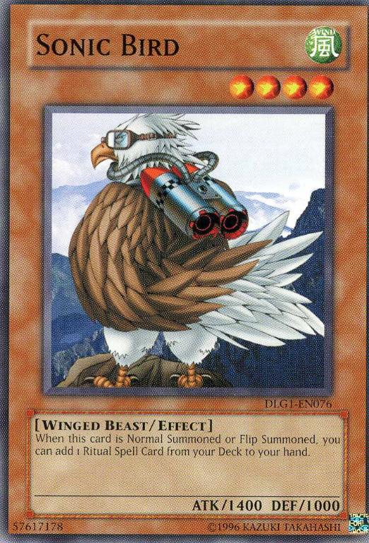 Sonic Bird [DLG1-EN076] Common Yu-Gi-Oh!