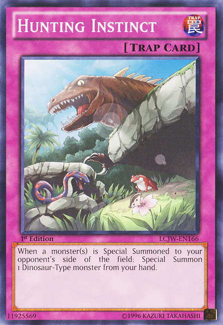 Hunting Instinct [LCJW-EN166] Common Yu-Gi-Oh!