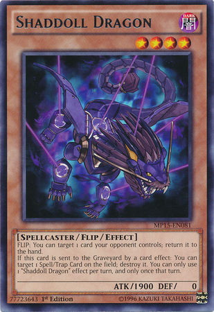 Shaddoll Dragon [MP15-EN081] Rare Yu-Gi-Oh!