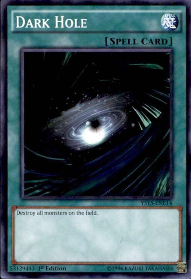 Dark Hole [YS15-ENL14] Shatterfoil Rare Yu-Gi-Oh!