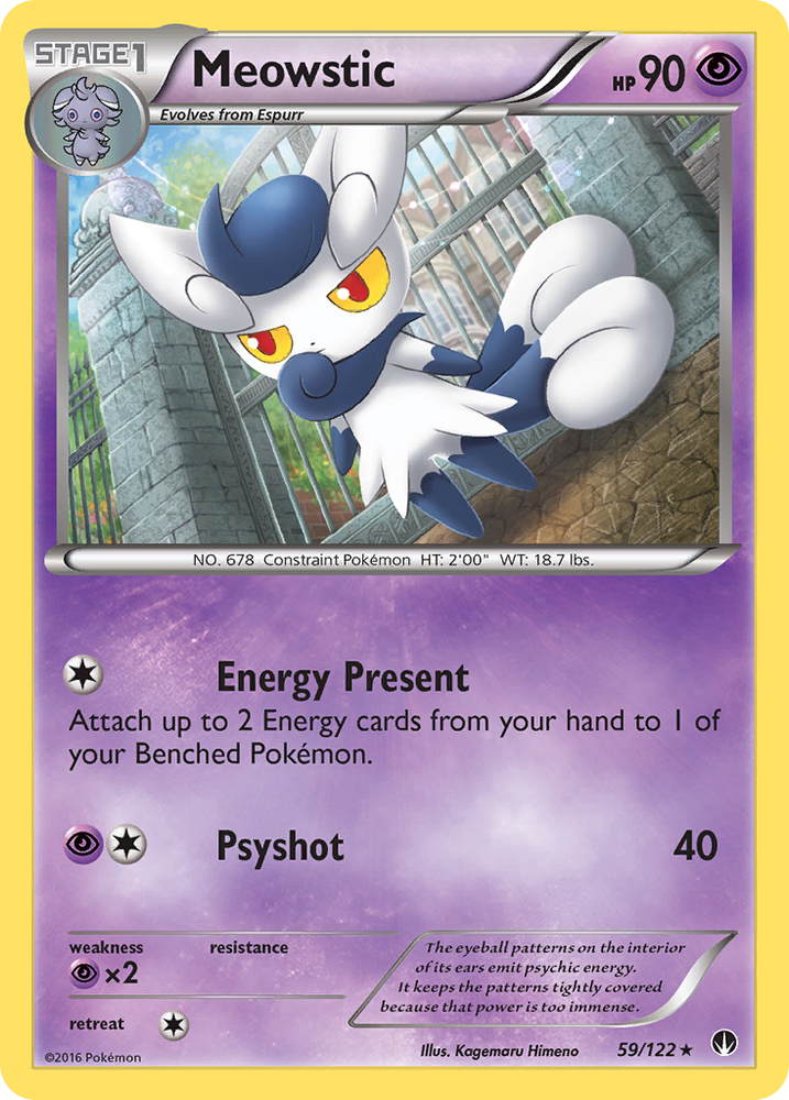 Meowstic (59/122) [XY: BREAKpoint] Pokémon