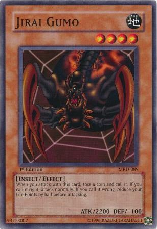 Jirai Gumo [MRD-089] Common Yu-Gi-Oh!
