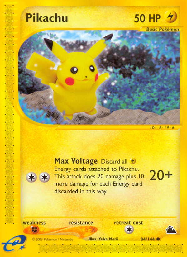 Pikachu (84/144) [Skyridge] Pokémon