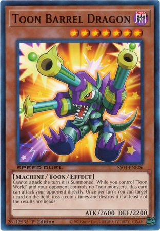 Toon Barrel Dragon [SS04-ENB06] Common Yu-Gi-Oh!