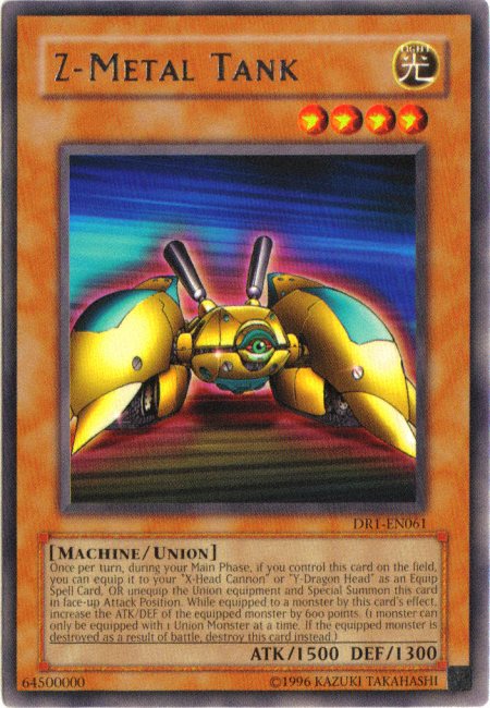 Z-Metal Tank [DR1-EN061] Rare Yu-Gi-Oh!
