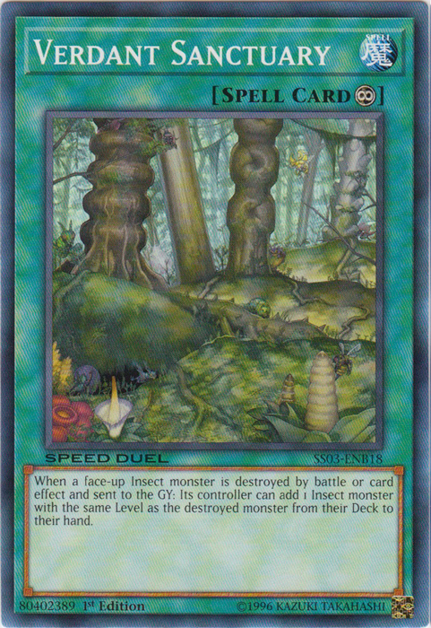 Verdant Sanctuary [SS03-ENB18] Common Yu-Gi-Oh!