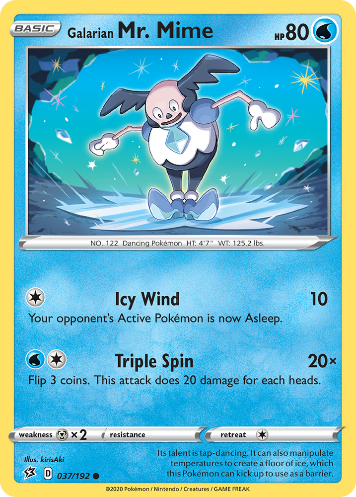 Galarian Mr. Mime (037/192) [Sword & Shield: Rebel Clash] Pokémon