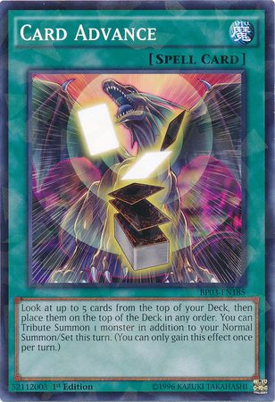 Card Advance [BP03-EN185] Shatterfoil Rare Yu-Gi-Oh!
