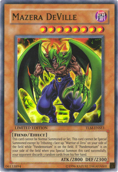 Mazera DeVille [TLM-ENSE3] Ultra Rare Yu-Gi-Oh!