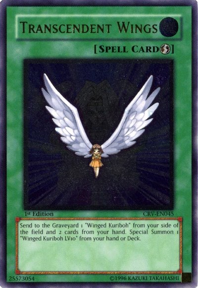 Transcendent Wings [CRV-EN045] Ultimate Rare Yu-Gi-Oh!