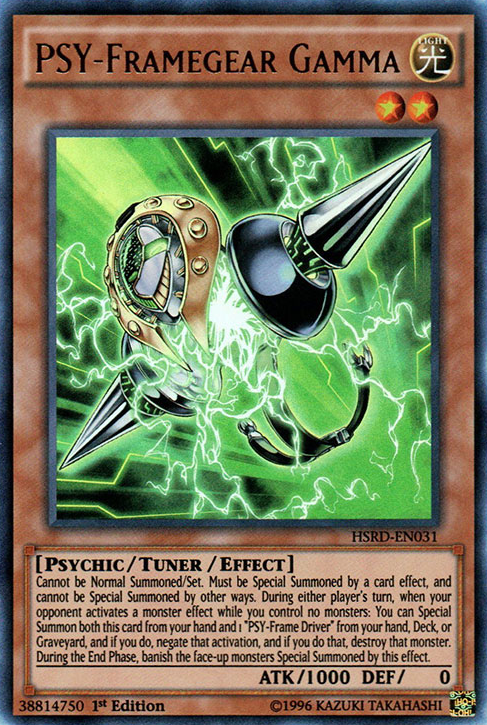 PSY-Framegear Gamma [HSRD-EN031] Ultra Rare Yu-Gi-Oh!