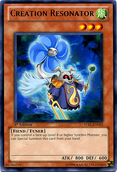Creation Resonator [STBL-EN013] Rare Yu-Gi-Oh!