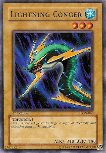Lightning Conger [LON-060] Common Yu-Gi-Oh!