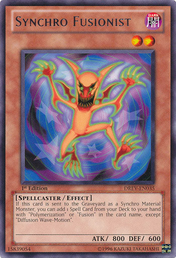 Synchro Fusionist [DREV-EN035] Rare Yu-Gi-Oh!